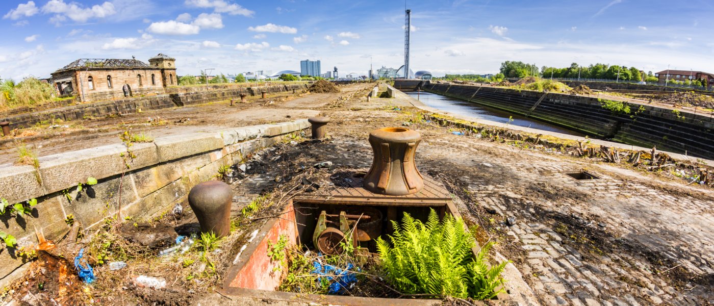 Urban wasteland being revamped with greenery